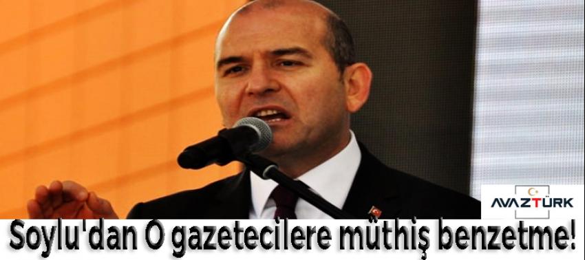 Süleyman Soylu'dan o gazetecilere müthiş benzetme!