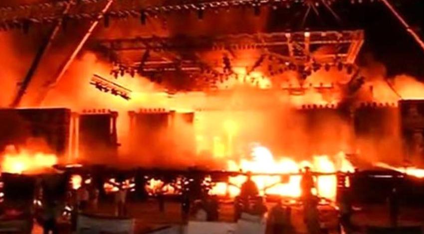 Hindistan'da yangın: 14 ölü