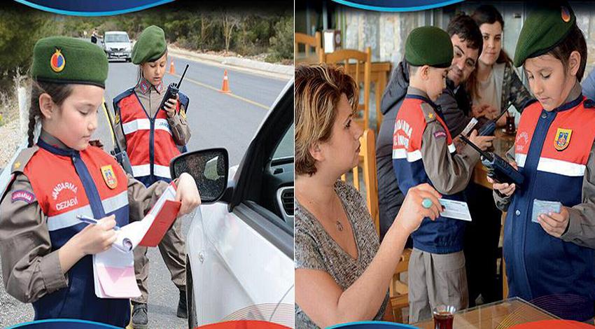 Jandarma'dan 23 Nisan'a özel afiş!