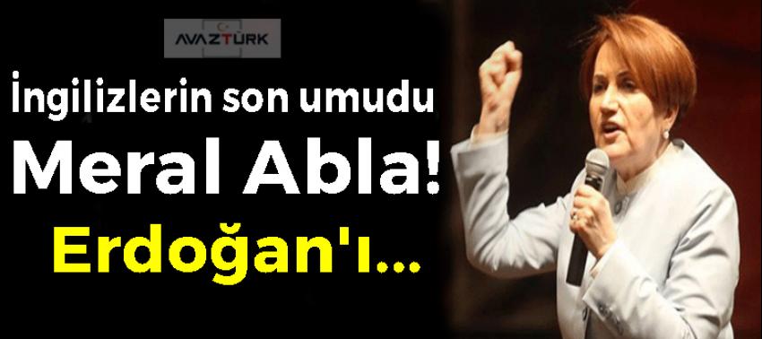 İngilizlerin son umudu Akşener!