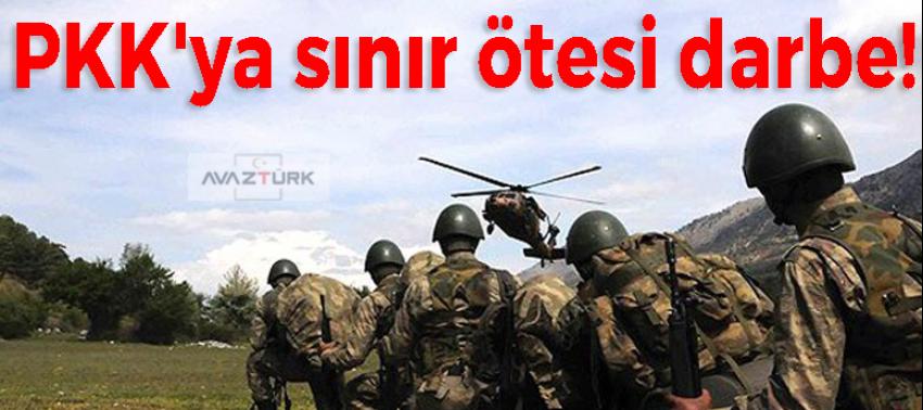 Terör örgütü PKK'ya sınır ötesi darbe!