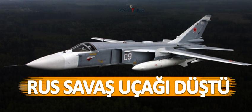 Rus savaş uçağı düştü