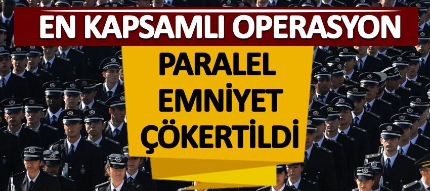 Paralel emniyet 'vurgun' yedi!
