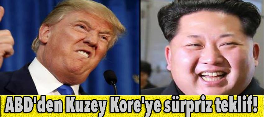 ABD'den Kuzey Kore'ye sürpriz teklif!