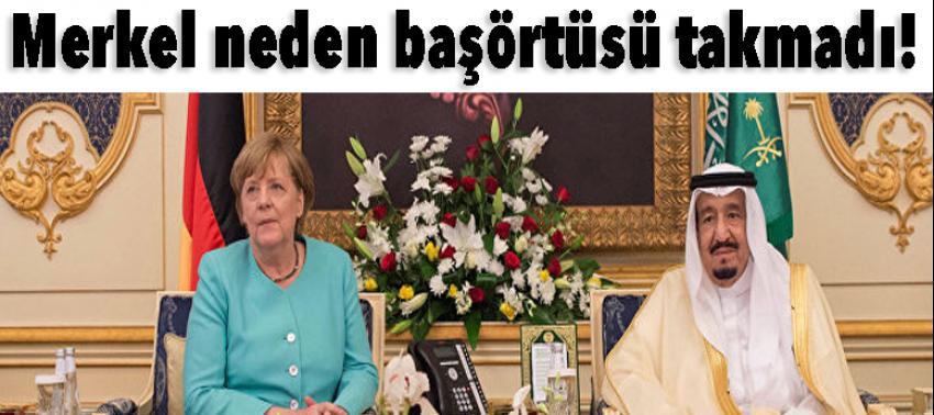 Merkel neden başörtüsü takmadı!
