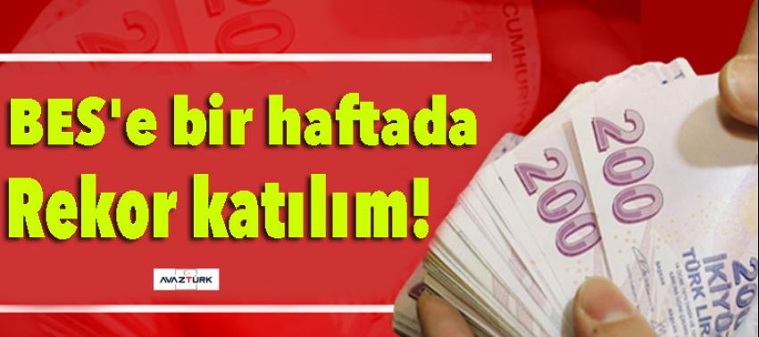 BES'e bir haftada rekor katılım!