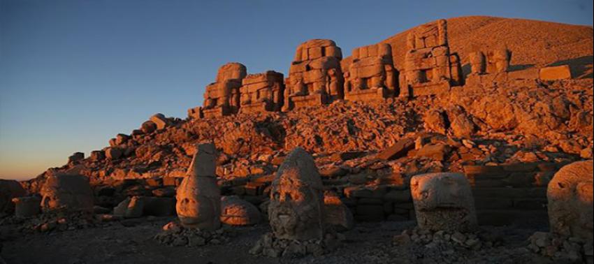 Nemrut Dağına yabancı turist akını