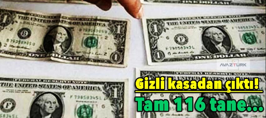 Gizli kasadan çıktı! Tam 116 tane daha...