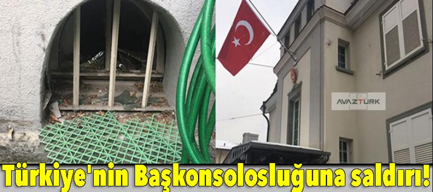 Türkiye'nin Zürih Başkonsolosluğuna saldırı!