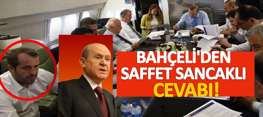Bahçeli'den Saffet Sancaklı cevabı!
