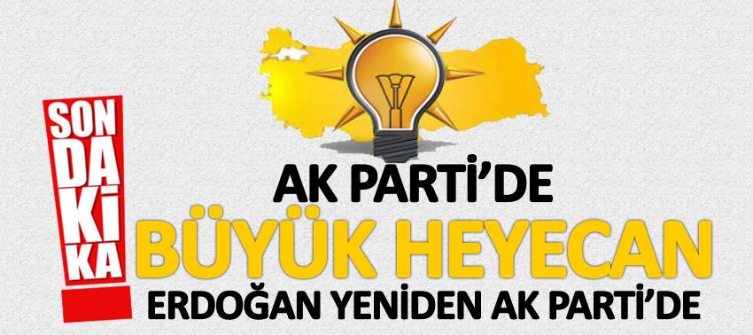 AK Parti Genel Merkezi'nde büyük heyecan!