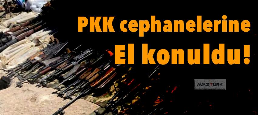 PKK cephanelerine el konuldu!