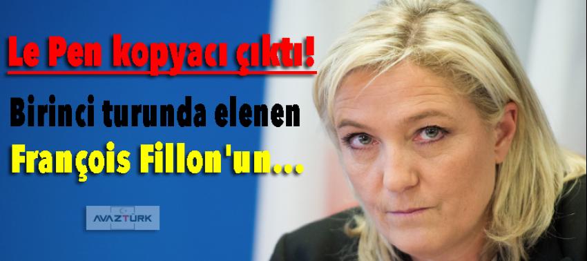 Le Pen kopyacı çıktı! Bakın ne yapmış...