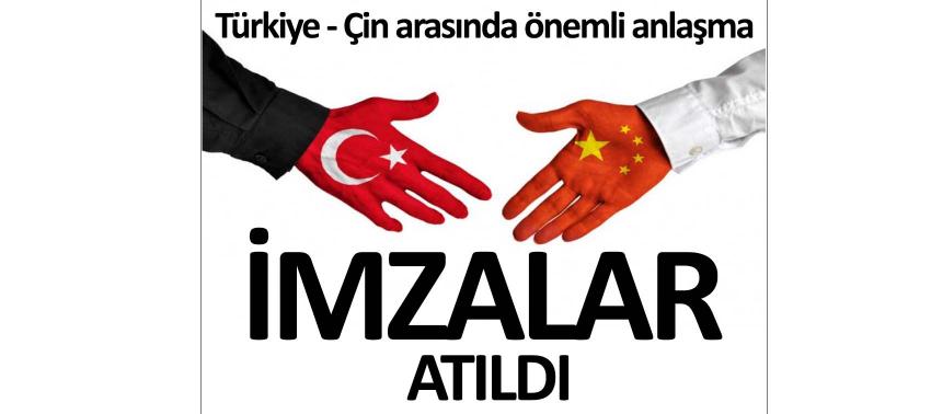 Türkiye-Çin e-ticaret anlaşması imzalandı