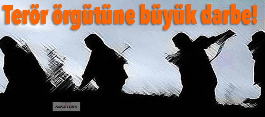 Terör örgütüne büyük darbe!