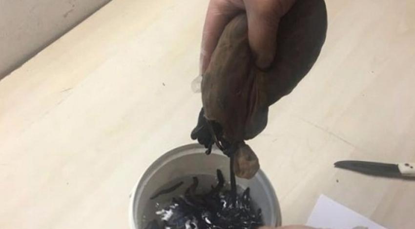 Havalimanında kadın çorapları içerisinde yakalandı!
