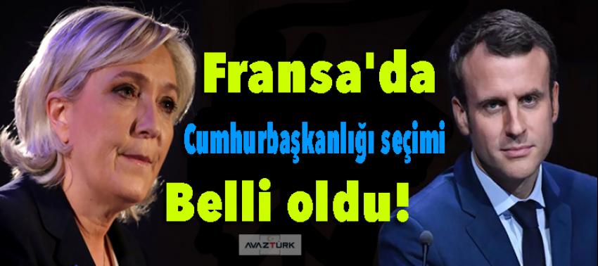 Fransa'da Cumhurbaşkanlığı seçimi belli oldu!
