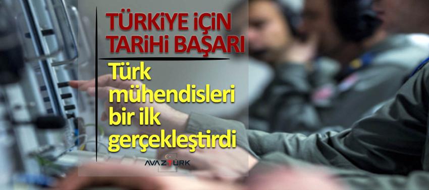 Havadaki haberleşmeye yerli çözüm