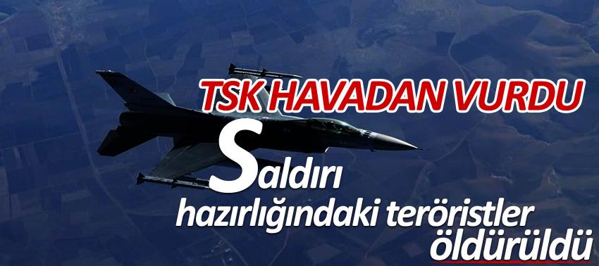 Saldırı hazırlığındaki teröristler öldürüldü