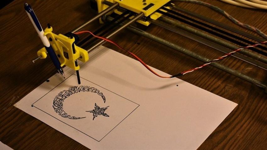 Tosya’da öğrenciler 3D yazıcı yaptı!
