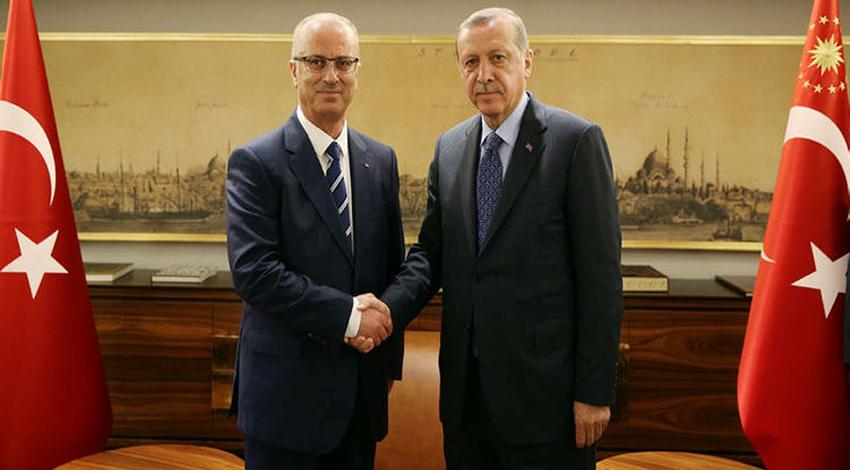 Erdoğan, Hamdallah'ı kabul etti!