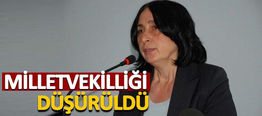 HDP'li Nursel Aydoğan'ın milletvekilliği düşürüldü