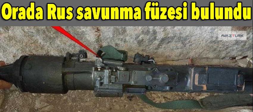Bakanlık açıkladı! Orada Rus savunma füzesi bulundu