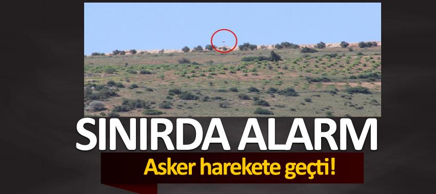 Sınıra Rus bayrağı çekildi