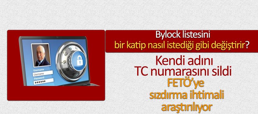 FETÖ listesini gören katip kendi adını değiştirdi