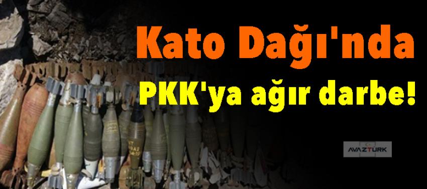 Kato Dağı'nda PKK'ya ağır darbe!