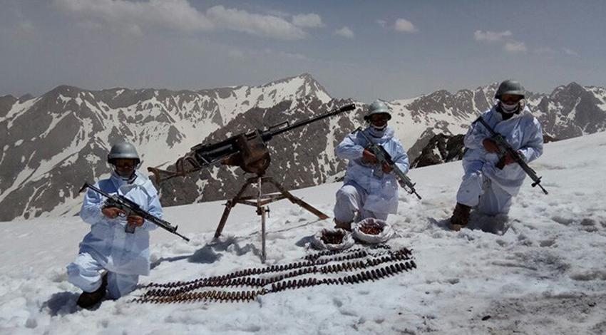 Hainlerin ağır makineli silahı toprağa gömülü olarak bulundu!