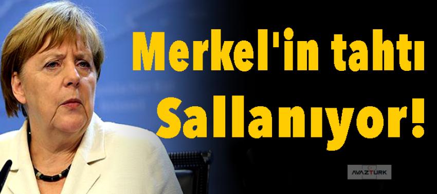 Merkel'in tahtı sallanıyor!
