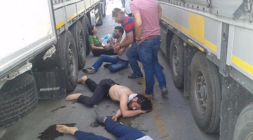 Teröristler bayılmak üzereyken bulundu!