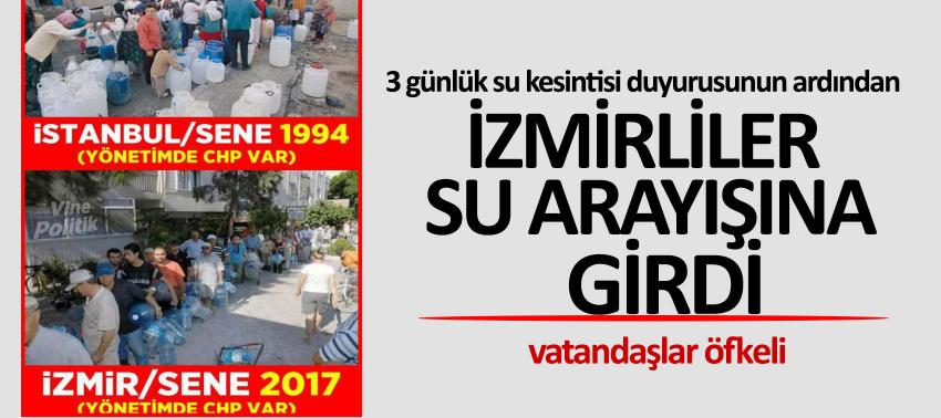 CHP, İzmir'e büyük sefalet yaşatıyor
