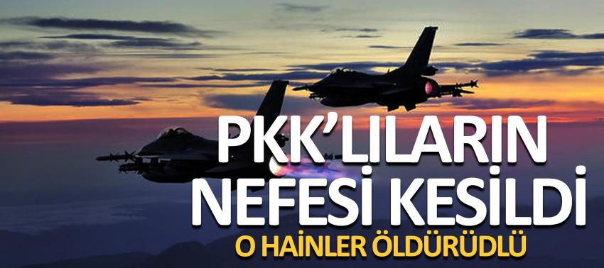 Hakkari'de hava operasyonu: 6 PKK'lı öldürüldü