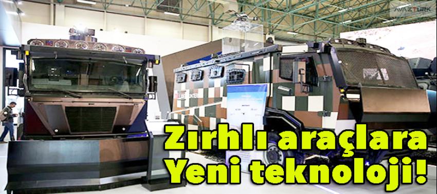 Zırhlı araçlara yeni teknoloji!