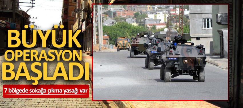 Muş'ta 7 bölgede sokağa çıkma yasağı