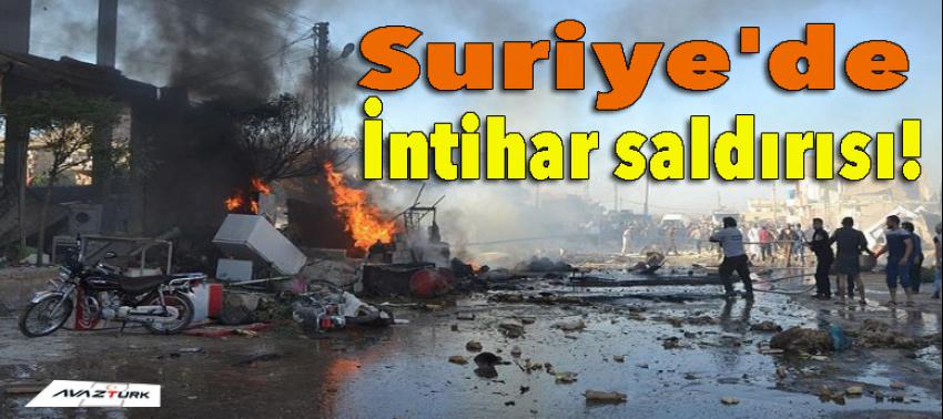 Suriye'de intihar saldırısı!