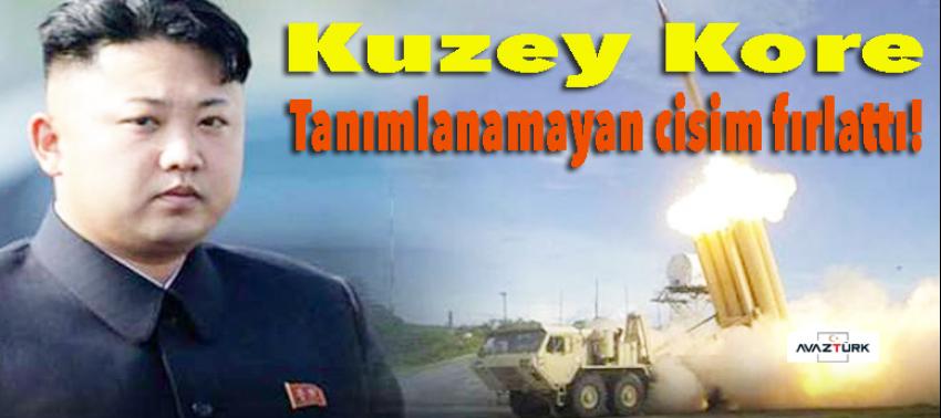 Kuzey Kore, tanımlanamayan cisim fırlattı!