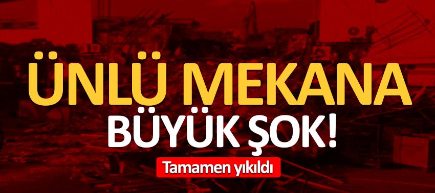 Sabah saatlerinde başladı… Ünlü mekan Reina'ya yıkım şoku!