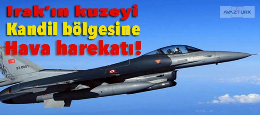 Irak’ın kuzeyi Kandil bölgesine hava harekatı!