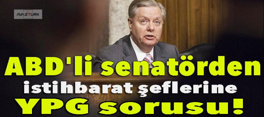 ABD'li senatörden istihbarat şeflerine YPG sorusu!