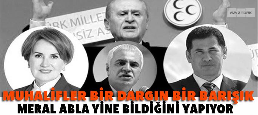 Muhalifler bir dargın bir barışık! Meral abla yine bildiğini yapıyor