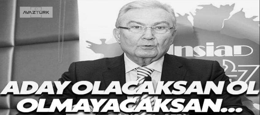 Baykal'dan Kılıçdaroğlu'na: Aday olacaksan ol!