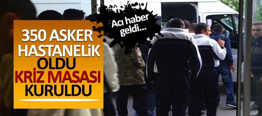 Kışlada enfeksiyon alarmı, 1 asker şehit oldu
