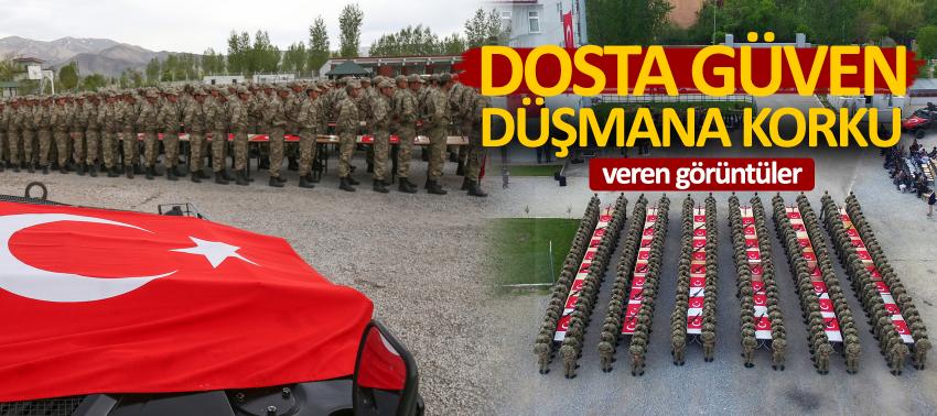Van'da 414 korucu yemin etti