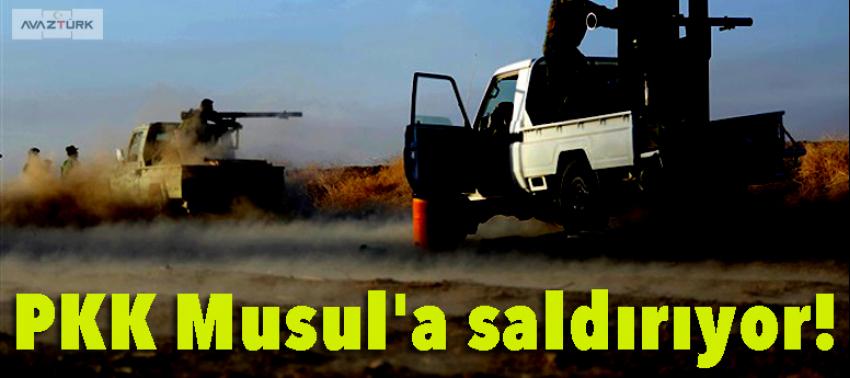 Terör örgütü PKK, Musul'a saldırıyor!
