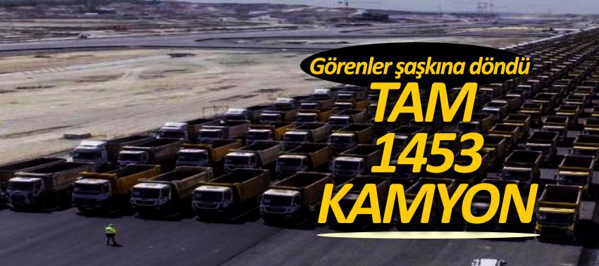 İstanbul'un fethini 1453 kamyonla kutladılar!