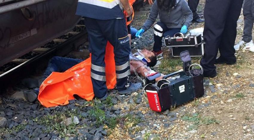 Selfie yaparken elektrik akımına kapıldı