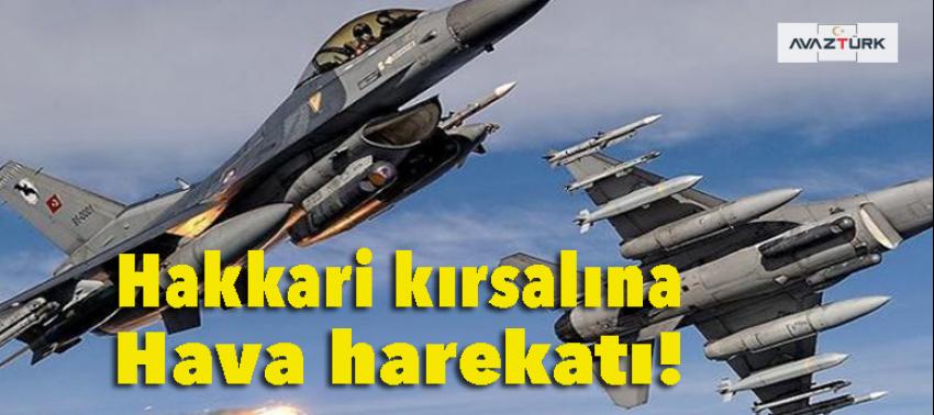Hakkari kırsalına hava harekatı!